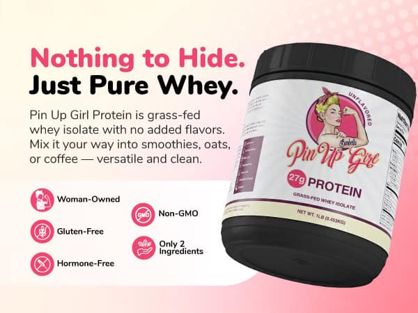 Nothing to Hide. Just Pure Whey.