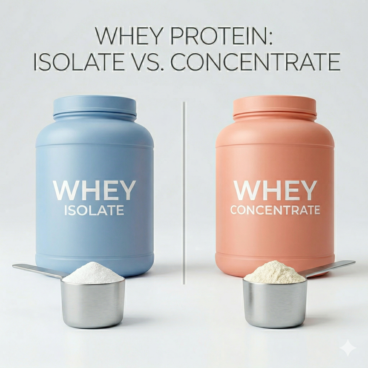 Whey Isolate VS Concentrate