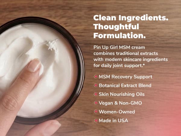 Clean Ingredients. Thoughtful Formulation.