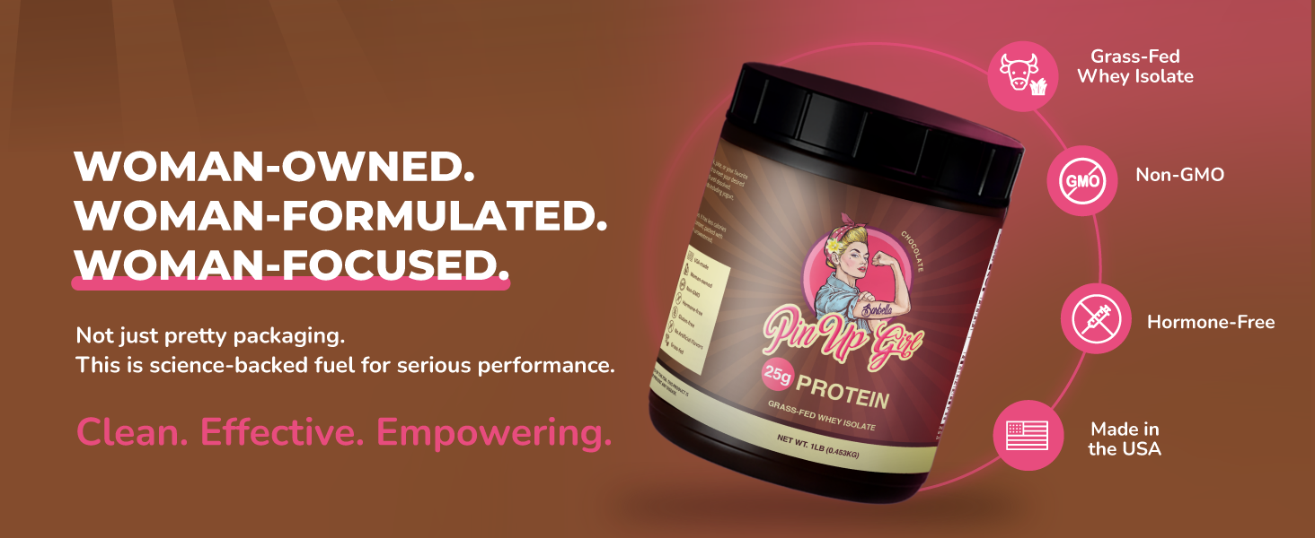 Woman-Owned. Woman-Formulated. Woman-Focused.