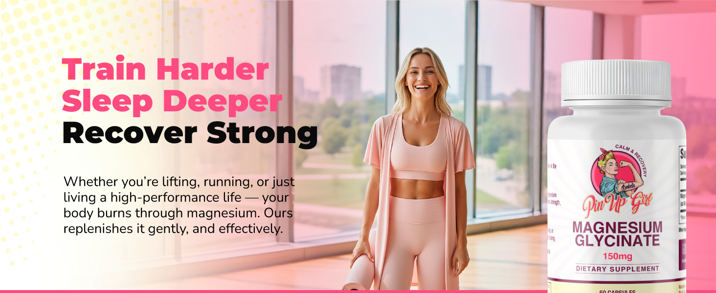 Train Harder Sleep Deeper Recover Strong