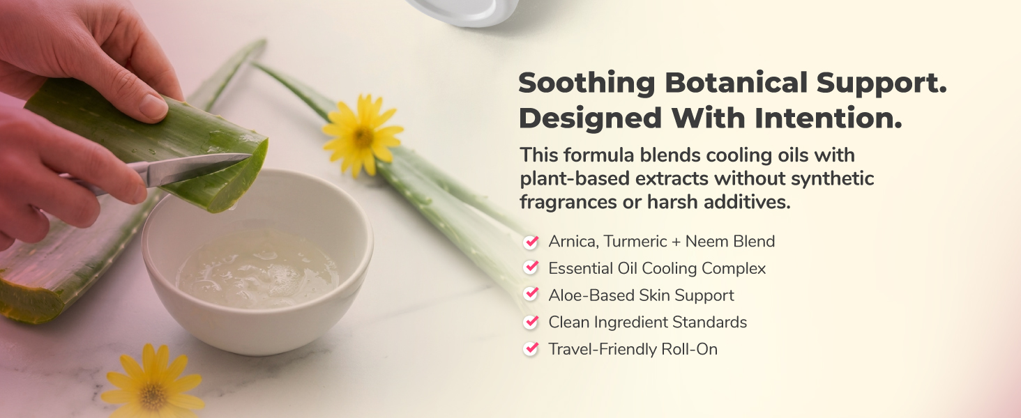 Soothing Botanical Support. Designed With Intention
