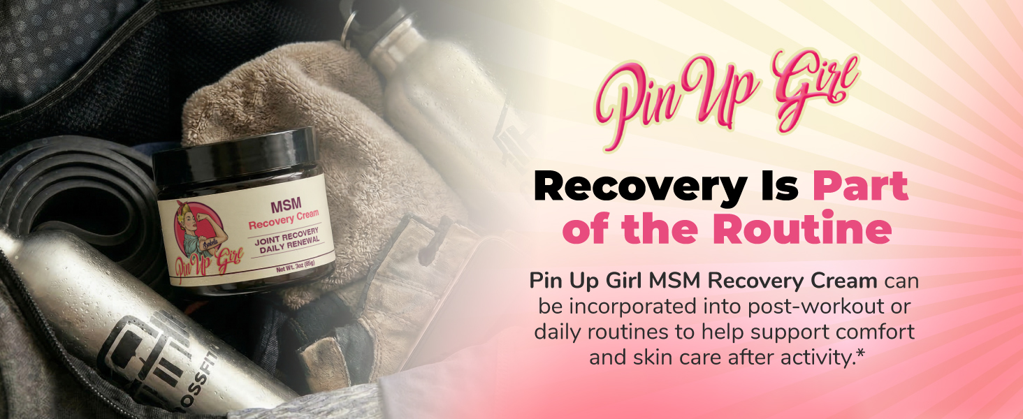 Recovery is part of the routine