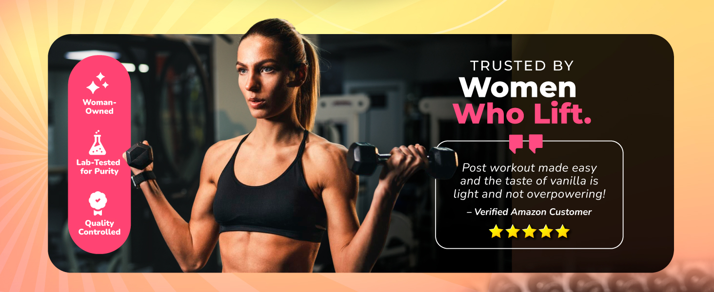 Trusted by Women Who Lift.