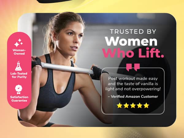 Trusted by Women Who Lift