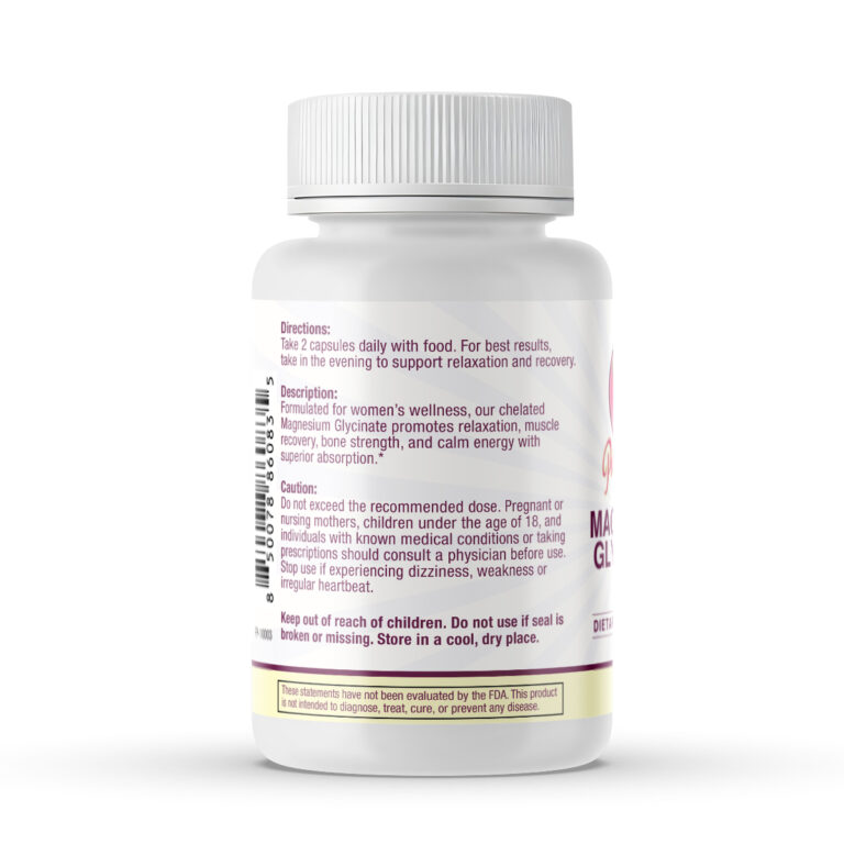 PUG-MagnesiumGlycinate150mg-ProductLabel-back