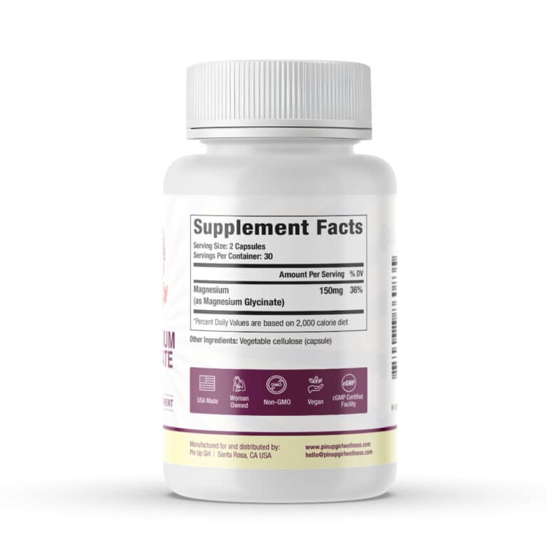 PUG-MagnesiumGlycinate150mg-ProductLabel-supplementfacts
