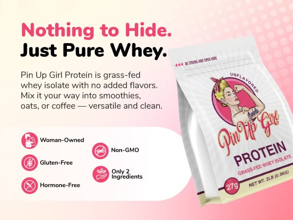 Nothing to Hide. Just Pure Whey.