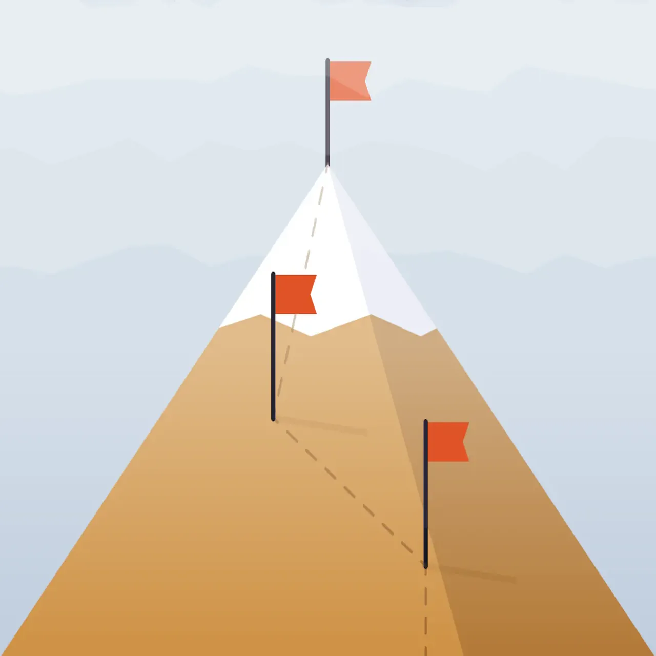 Mountain of Goals (figuratively and literally)