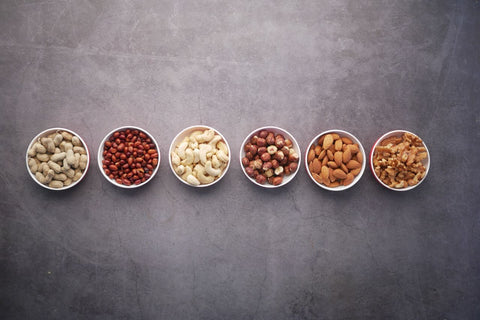 protein sources, beans and nuts example
