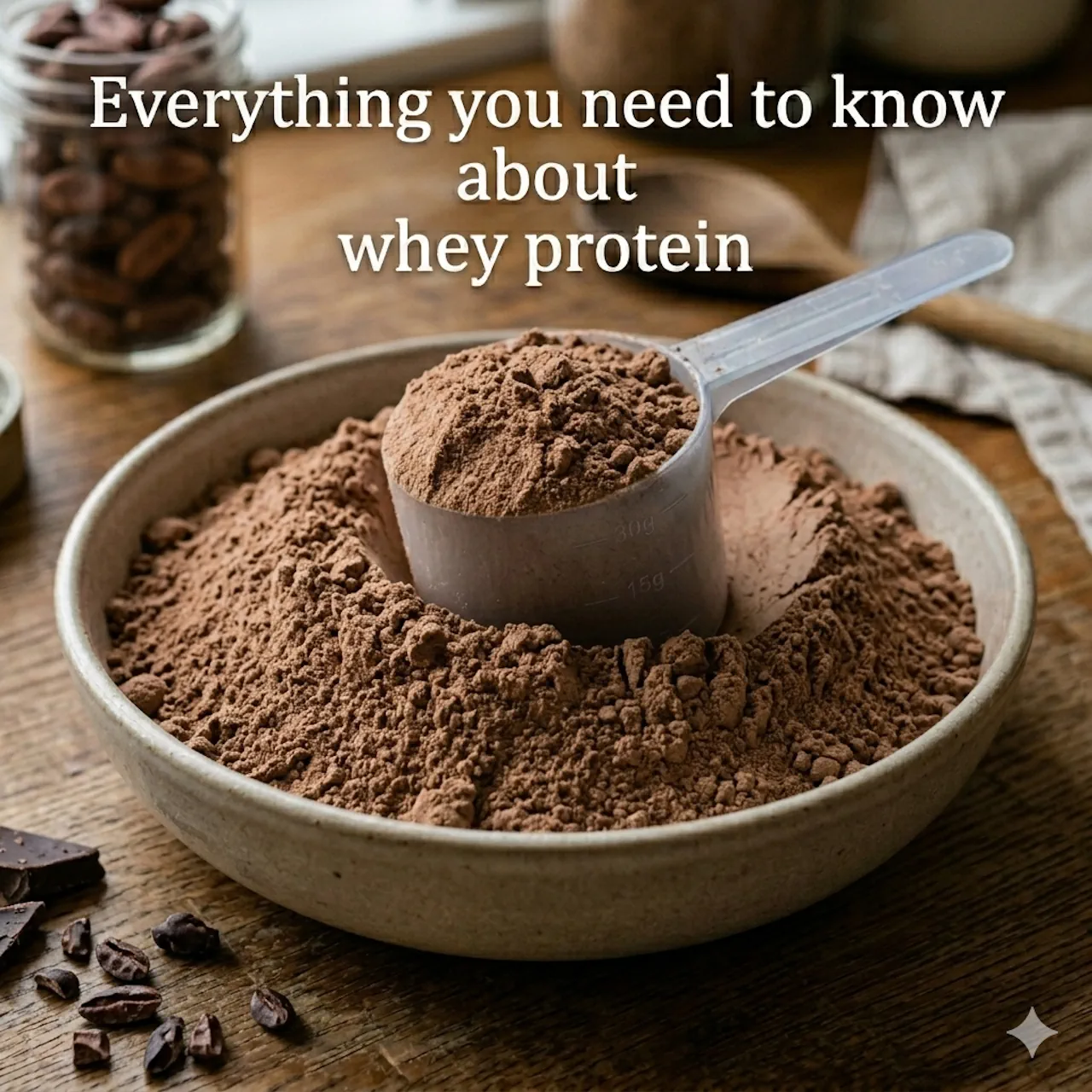 Everything you need to know about whey protein