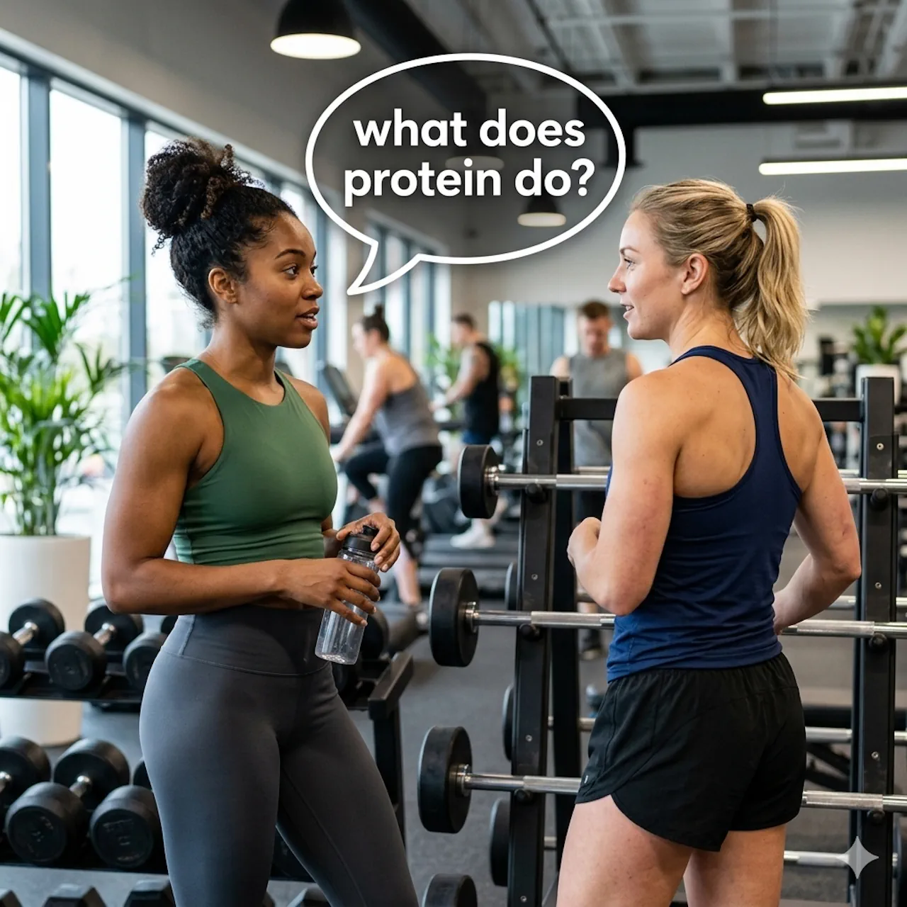 What does protein do?