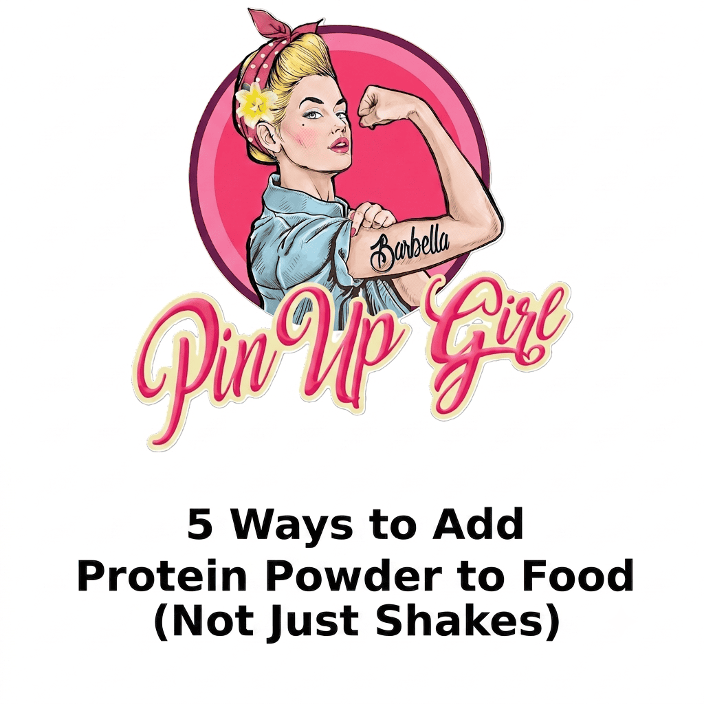 Pin Up Girl Wellness logo with a woman flexing her arm.