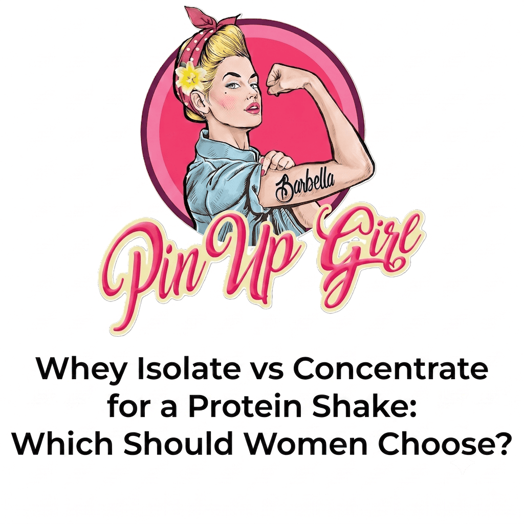 Pin Up Girl Wellness logo with a woman flexing her arm in a vintage style.